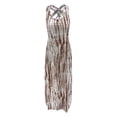 thumbnail image 4 of WTXUE Robes pour Femmes 2024, Robe d'Été Automne Multi-Imprimée pour Fête Mariage, Robe Dos Nu, Robe Blanche Femmes, Blanc m, 4 of 4