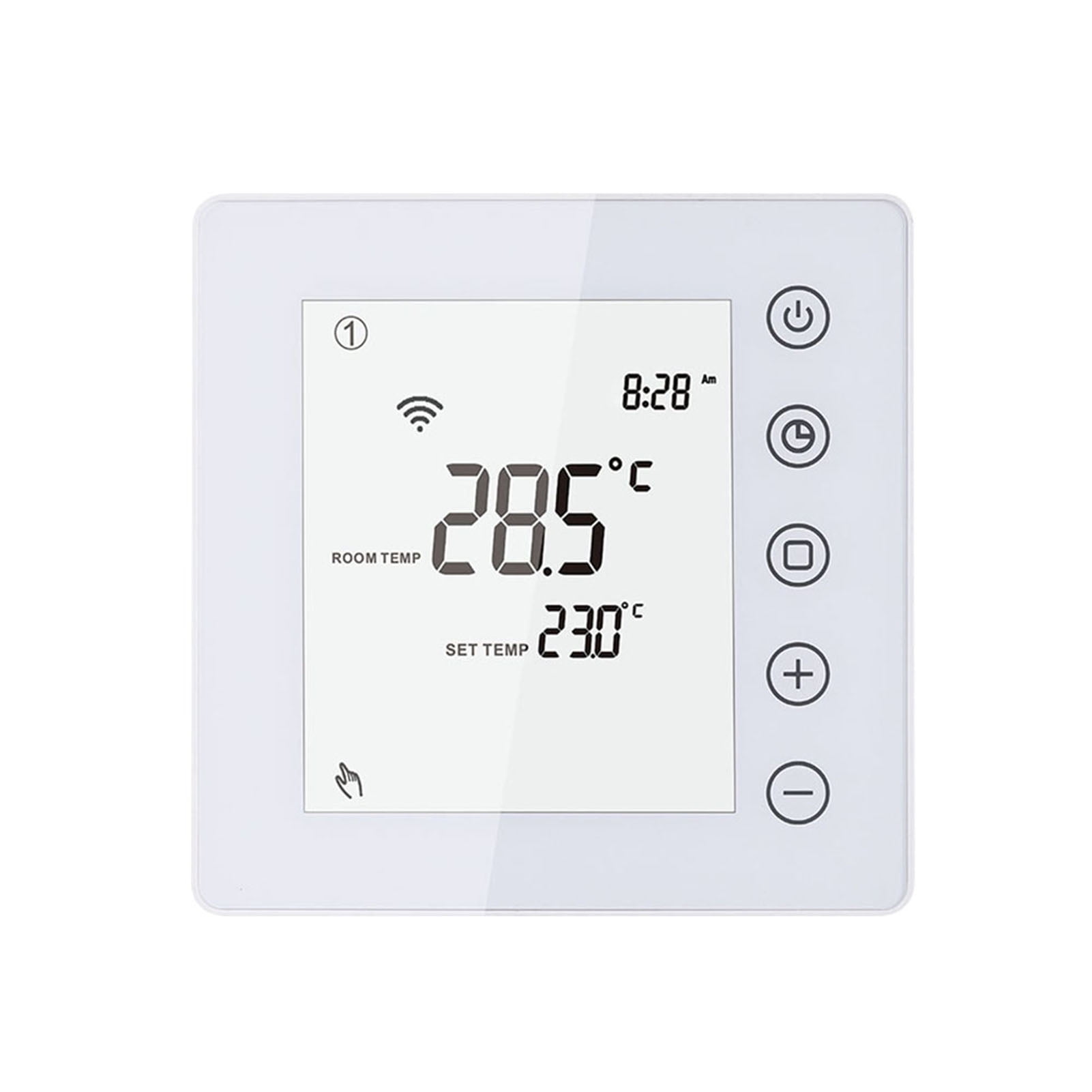 kimplante Dæmon Betydelig 16A Electric Heating Thermostat SmartLife APP Control WiFi Heating Room  Thermostat LCD Touchscreen Digital Smart Temperature Controller Week  Programmable -freeze Energy Saving with External - Walmart.com
