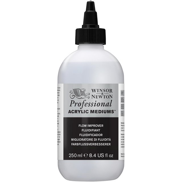 Mejorador de flujo medio acrílico Winsor & Newton, 250 ml