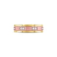 thumbnail image 2 of Diamond Princess 14kt Two-tone Rose Gold Mens Round Diamond Wedding Band Ring 1/5 Cttw, 2 of 4