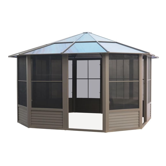 Gazebo Penguin 12’ x 12’ Hardtop Gazebo, UV Protection