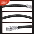 thumbnail image 5 of A-Premium Front Driver or Passenger Brake Hydraulic Hose Compatible with Select Lexus Models - GS F/GS200t 2016-2017, GS450h 2015-2016, GS350 2013-2017 - Replace# 9094702G57, 5 of 8