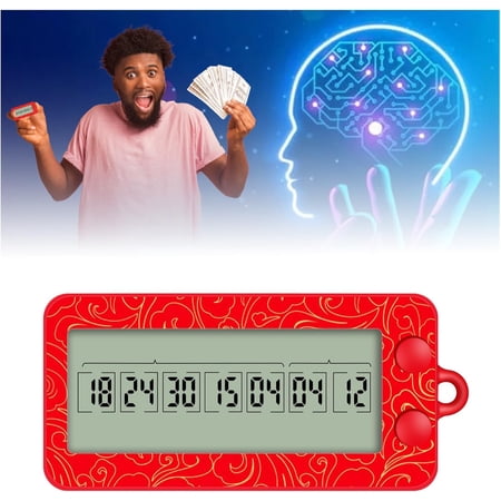 Ai Algorithm Probability Double Lottery Picker, Mini AI Picker Lottery Selector, Fortunate Number Picker, Lucky Game Draw Game Fine Motor Toy (1PCS)