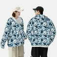 thumbnail image 6 of Fotbe Daisies Flowers Men's Women's UPF 50+ Sun Protection Jacket Hooded Cooling Shirt with Pockets Hiking Outdoor Performance-Medium, 6 of 9