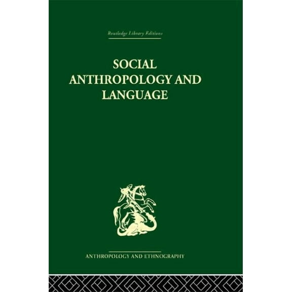 Social Anthropology and Language, (Paperback)