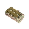 thumbnail image 1 of Sonducket Bolsa de almacenamiento de tela Oxford de nailon con cinturón de orificio de drenaje montado al aire libre viajes entrenamiento cierre Color de PC, 1 of 6