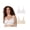 White/Light Beige, variant on 18 Hour POWER SUPPORTX Front Close Extra Back Support Wireless Bra, 2-Pack Nude/Black 42D Women's