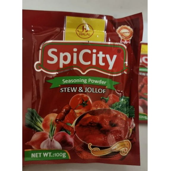 Spicity Stew and jollof Seasoning powder 10g (4satchets)