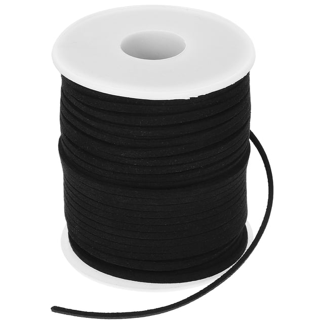 Miangastore 1Pack Braided Rope Ropes For Parties Celebrations Weddings Decoration Black 50 Yards
