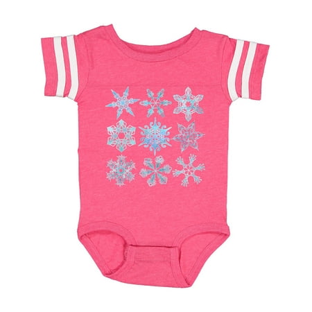 

Inktastic Winter Snowflakes Gift Baby Boy or Baby Girl Bodysuit