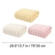thumbnail image 3 of Juego de 3 Toallas Absorbentes de Terciopelo a Rayas Xiying para Niños: Toallas Suaves y de Secado Rápido para El Baño y El Gimnasio., 3 of 7