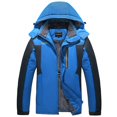 thumbnail image 1 of HOW‘ON Men‘s Winter Coat Snow Jacket Windproof Waterproof Ski Jackets Army Green 2XL, 1 of 6