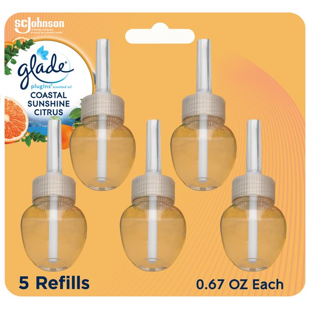 Glade PlugIns Scented Oil Warmer Refills, Glade Plug in refills, Air
