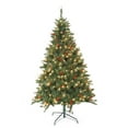 thumbnail image 2 of Jeco 7' Pre-Lit Berrywood Pine Artificial Christmas Tree, 2 of 2