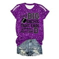 Game Day Football Shirts Women Football Graphic Mom Tees Short Sleeve