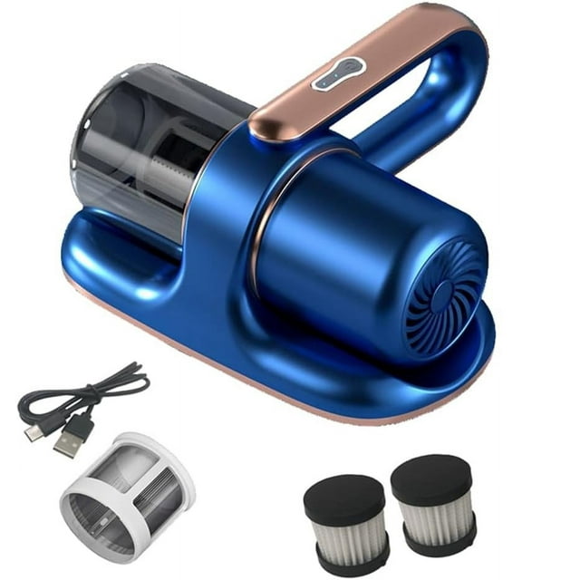 Mistaha Portable UV Sterilization Vacuum Cleaner - Sky Blue - 2 Filter Elements Included