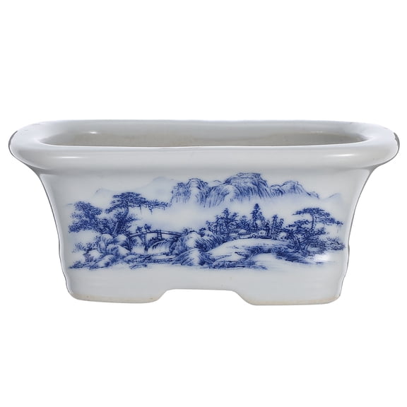 RENACLIPY Small Ceramic Teacup Planter, Colorful Flowerpot Containers for Indoor Balcony and Outdoor Plants, 1 Set