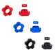thumbnail image 5 of VXM 2pcs/Set MTB Bike Schrader Presta Válvula Rueda Convertidor Tuerca Llanta (Rojo) Likrtyny paseo en bicicleta, 5 of 9