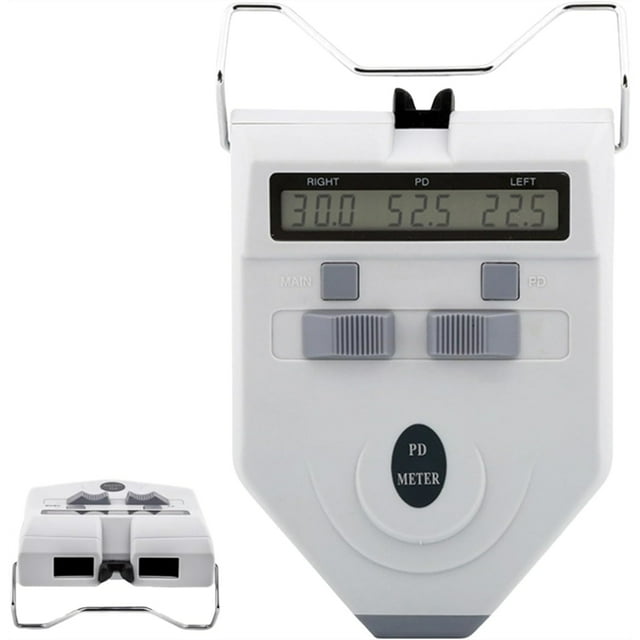 Optical Digital Pupilometer with Memory Function, LCD Display Pupillary Distance Meter, Diopter Compensation Distance,1 * pupillary distance measurement tool