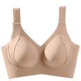 thumbnail image 2 of Weiqiqre Womens Bras Wireless Push Up Bra Full Coverage No Underwear Seamless Plus Size for Older Women, 2 of 10