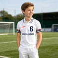thumbnail image 2 of TIANZEN Boys England Short Sleeve Youth Summer Top Casual Sportswear Medium Boys, 2 of 4