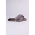 thumbnail image 4 of Pretty You London Women's Amelie Diamante Toe Post Slipper in Mink, 4 of 5