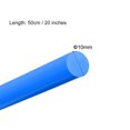 thumbnail image 2 of Uxcell Engineering Plastic Round Rod 3/8" Dia 20" Length Blue (POM) Polyoxymethylene Rods, 2 of 2