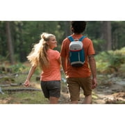 Quechua Hiking 12 Can Cooler Backpack, Blue Multi