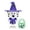 Witch Chloe, variant on Booey 3" Halloween Mini Figure Vampire Bluey