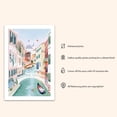 thumbnail image 2 of Venice Art Print, Venezia Italy Art Print, Venice Painting, Travel Gift, Travel Poster, Engagement, Wedding, Anniversary, Housewarming Gift (Unframed) (12x18), 2 of 6