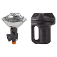 thumbnail image 4 of Infra-Red Tank Top Outdoor Heater for Use with Propane Gas Tanks(Not Included) for Camping, Patios, and More, Single Burner, Durable & Portable, Liquefied Heater For Heating, 1Pc(Silver,5x5x6.7"), 4 of 6