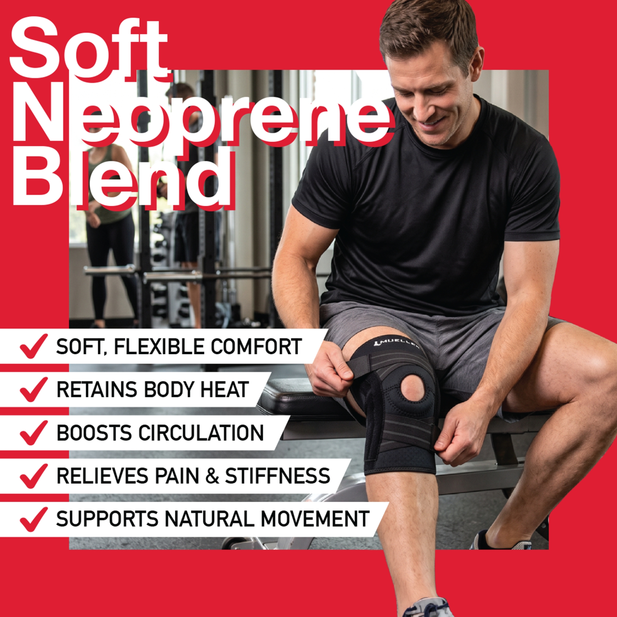 Mueller Self-Adjusting Knee Stabilizer photo 5