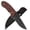 Camping Knife 213, variant on Plys Fixed Blade Knife with Sheath for Outdoor: Full Tang Carbon Steel Hunting Tactical Knives for Men Hiking and Camping EDC