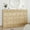 Wood color(7 Drawer), variant on 6 Drawer Dresser for Bedroom, Modern Fluted Wood Chest with Spacious Storage, Versatile Organizer for Living Room, Hallway & Entryway, Natural Oak