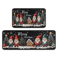 thumbnail image 2 of Christmas Kitchen Rug Sets 2 Piece Welcome Christmas Snowflake Kitchen Rugs and Mats Non Skid Rugs for Kitchen Floorfor Farmhouse Door (47x17+30x17 Inches), 2 of 7