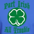 thumbnail image 3 of CafePress - Part Irish, All Trouble T Shirt - Men's Classic Graphic Cotton T-Shirt, 3 of 4