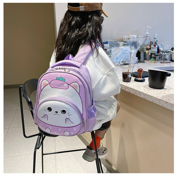 Mochila para ninas mochilas para ninas ninos jardin de infantes mochila escolar primaria bolsa de hombro para libros mochilas de viaje moradas