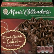 Marie Callenders Double Chocolate Cakes - 2 CT