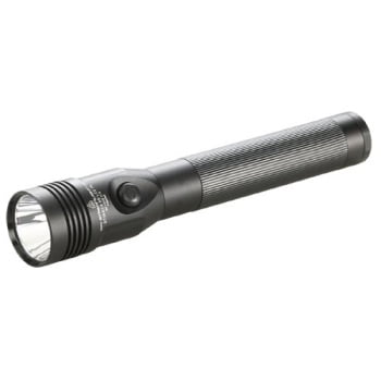 Streamlight 75458 Stinger DS LED High Lumen Rechargeable Flashlight with 120-Volt AC/12-Volt DC Piggyback Charger - 800 Lumens,Black,8.85 Inch