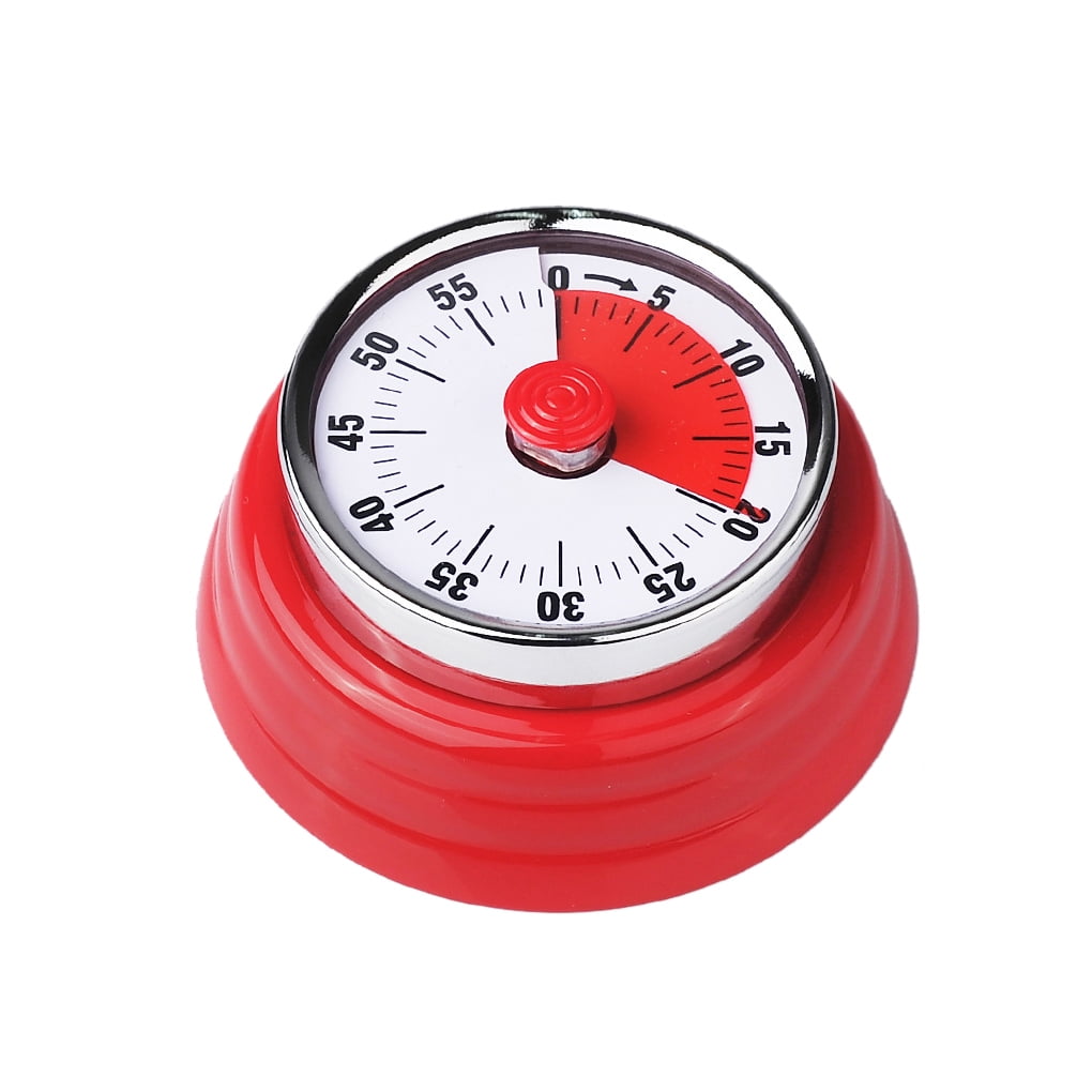 babydream1 Stainless Steel Mechanical Timer WindUp Countdown Reminder