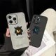 thumbnail image 2 of Pokemon gengar cuero láser Anime funda de teléfono para iPhone 16 15 14 13 12 11 Pro Max Xr 15 16 Plus funda bonita de lujo con dibujos animados, 2 of 4