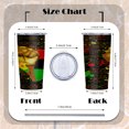 thumbnail image 6 of Proud African American flag 20oz Tumbler, Insulated Stainless Steel Water Bottle Portable Travel Coffee Tea Mug Cup, 6 of 6
