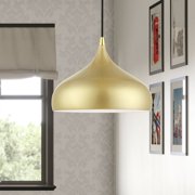 41172-33 Livex Lighting Amador - 1 Light Pendant In Transitional Style-15 Inches Tall and 11.75 Inches Wide -Traditional Installation