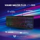thumbnail image 3 of Kit Teclado y Mouse Gamer Balam Rush SQUAD MASTER PLUS KTM555 Alámbrico USB RGB Negro BR-936286, 3 of 5