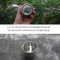 thumbnail image 3 of Greeniant Taza de Camping de acero inoxidable, Mini tazas de doble capa, tazas de café, leche, Metal, taza de agua de viaje, cena de Picnic Kits de desorden para acampar Greeniant OD031799-00, 3 of 6
