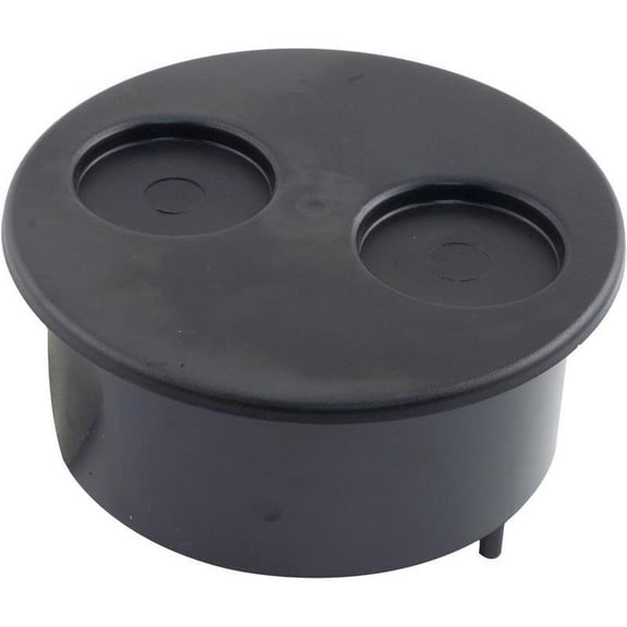 Waterway Filter Niche, W/2 Cup Lid and Screws, Black 500-1021