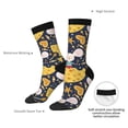 thumbnail image 4 of Vsdgher Mouse Cheese Crew Socks for Men & Women, Breathable Casual Athletic Ankle Socks, 4 of 6