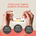 Vaginal PH Test Kit with Sterile Swabs and eBook Vaginal PH Balance and Yeast Infection Test