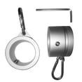 thumbnail image 3 of Labymos 2PCS 1.25inch Flag Pole Rings Aluminum Alloy 360 Degree Rotating Flagpole Flag Mounting Rings Rotating Flag Pole Mounting Ring Clip, 3 of 4