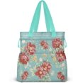thumbnail image 1 of Lunch Bag for Women Insulated Womens Drawstring Lunch Bag for Work, Stain-Resistant Large Lunch Box for Women with Containers, Cinch Closure Cromwell Bag Black Man Reusable Lunch Bag Office, 1 of 4